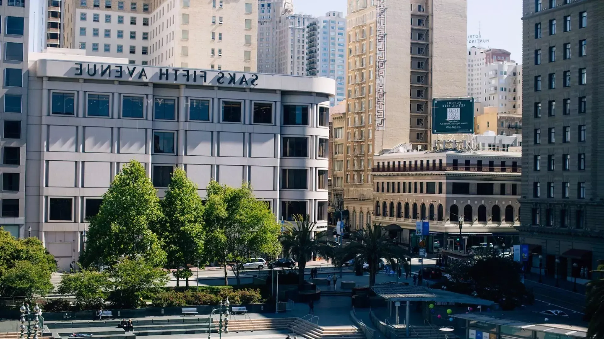 Union Square pendant la journée