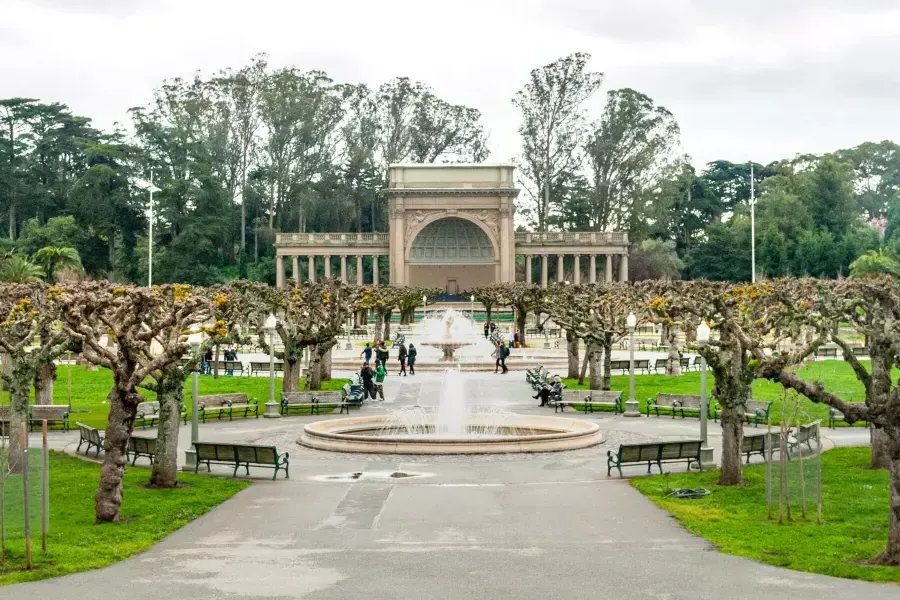 Concurso de música en el Golden Gate Park