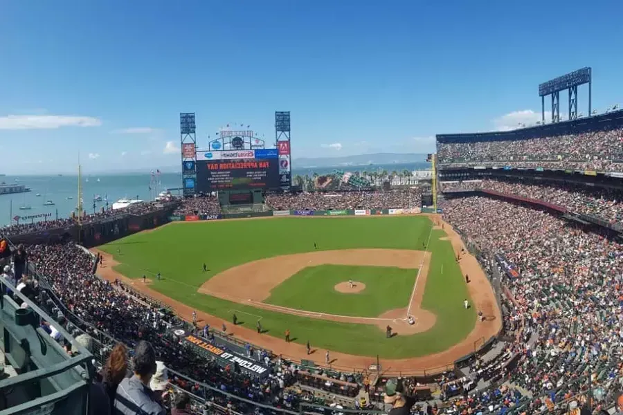 San Francisco Giants game at Oracle Park