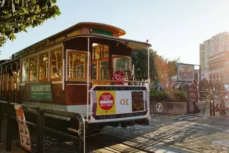 able car at Fisherman's Wharf