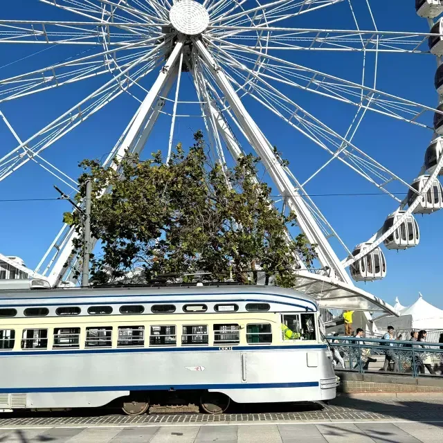 La rueda SkyStar en Fisherman's Wharf